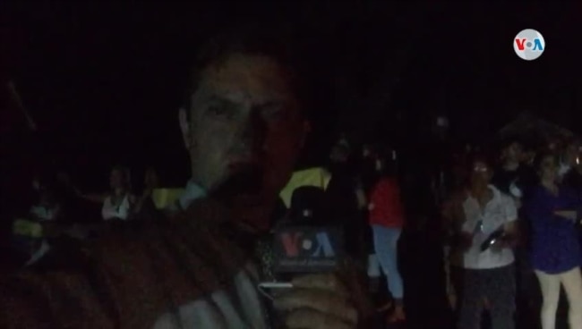 Venezolanos protestan ante nuevo apagón masivo en el país