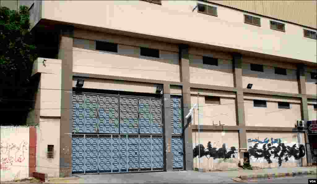 سہراب گوٹھ پر واقع بند فیکٹری