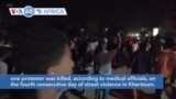 VOA60 Africa - Sudan's security forces clash with protesters furious over military coup