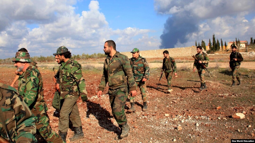 Abasirikare bayoboka Prezida Bashar al-Assad wa Siriya.
