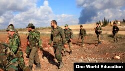 Abasirikare bayoboka Prezida Bashar al-Assad wa Siriya.