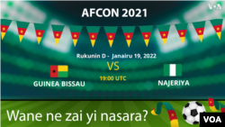 Wane ne zai yi nasara? Najeriya vs Guinea-Bissau