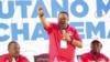 Tundu Lissu, Mwenyekiti mpya wa Taifa wa CHADEMA akiwahutubia wajumbe baada ya uchaguzi wa chama, mjini Dar es Salaam.