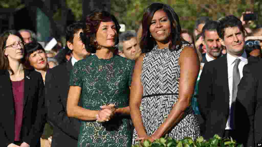 ፕረዚደንት ኦባማ ንቀዳማይ ሚኒስትር ጣልያን ኣብ ዋይት ሃውስ ተቀቢሎም አዘራሪቦም &nbsp;