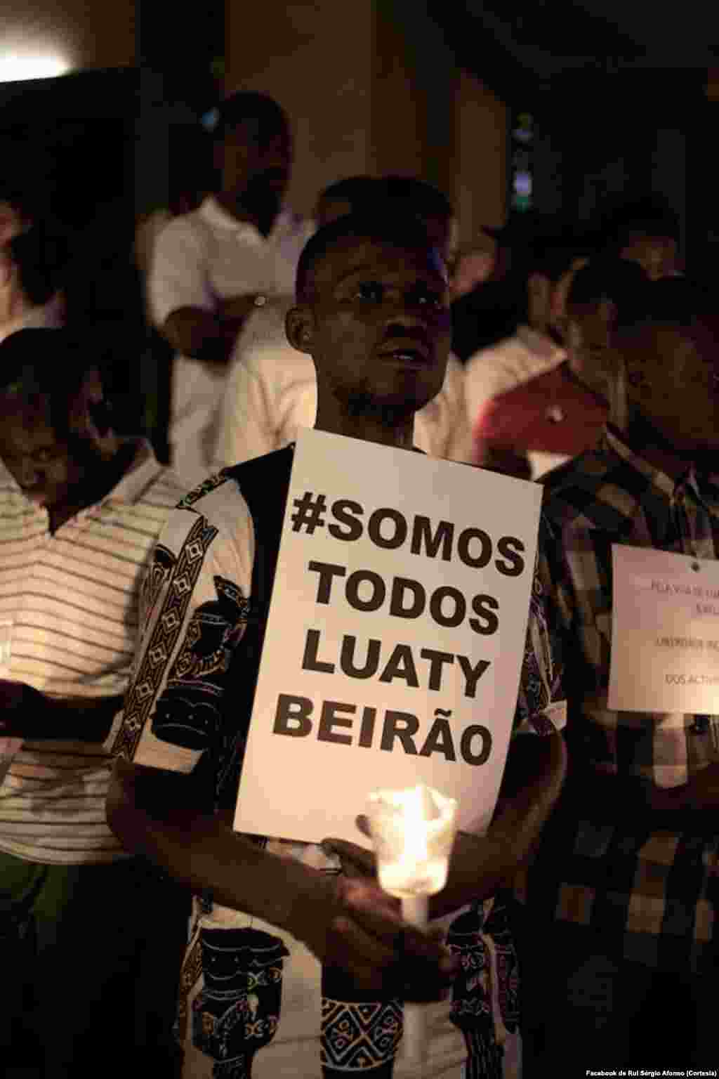 Vigília em Angola pede libertação de activistas