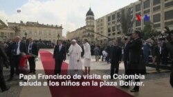 Papa Francisco abre sus brazos a los niños