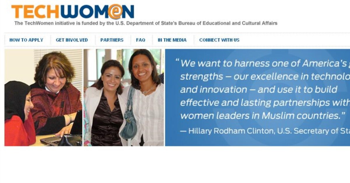 U.S. Welcomes Techwomen 2014 Participants