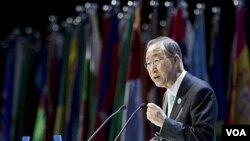 Sekjen PBB Ban Ki-moon (16/1).