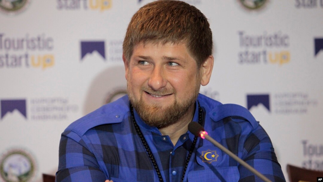 Pemimpin Chechnya, Ramzan Kadyrov membantah laporan bahwa tentara Chechnya membantu separatis pro-Rusia di Ukraina (foto: dok).