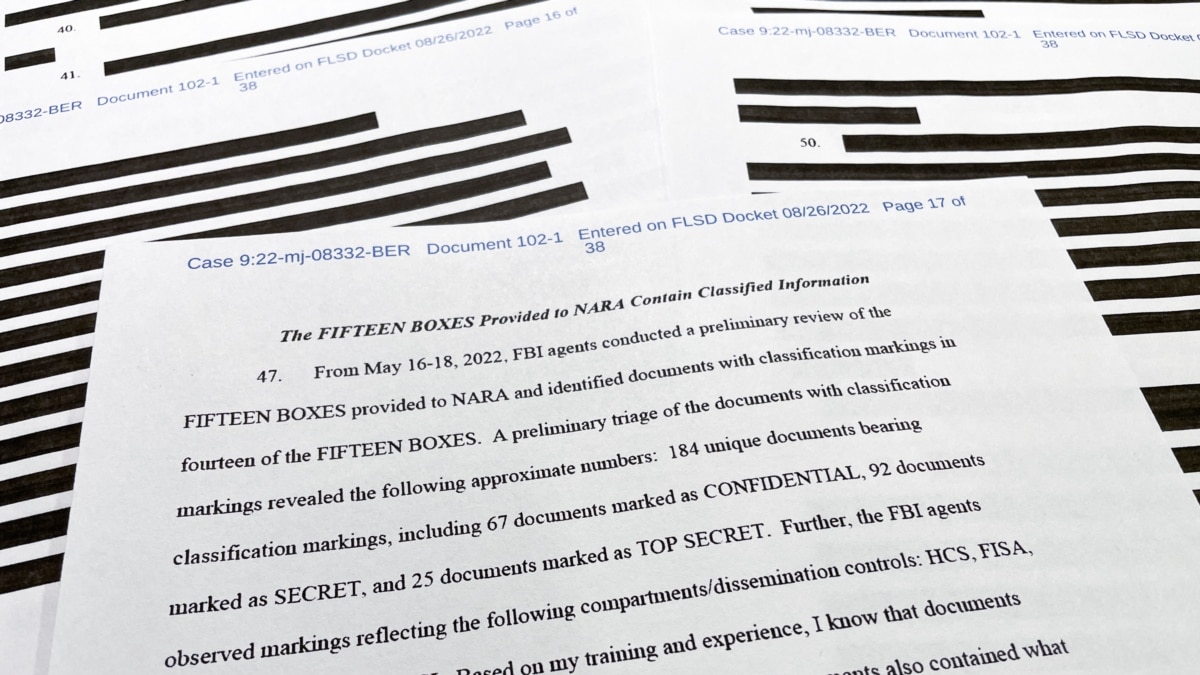 Hakim Federal AS Ungkap Kembali Isi Surat Perintah FBI untuk Geledah Kediaman Trump - Vimarsana News