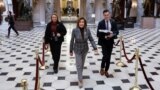 U.S. House Speaker Nancy Pelosi (D-CA) leaves the House floor on Capitol Hill