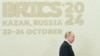 Президент Росії Владімір Путін під час саміту BRICS, Казань, Росія, 22 жовтня 2024. Stanislav Krasilnikov/Photo host brics-russia2024.ru via AP