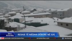 Gjendje e keqe nga dëbora në Jug të Shqipërisë