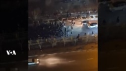 جمعیت انبوه معترضان در «دریاچه چیتگر» تهران