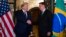 Дональд Трамп и Жаир Болсонару