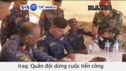 Quân đội Iraq dừng cuộc tiến công chiếm lại Fallujah (VOA60)