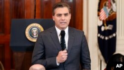 Jim Acosta, wartawan CNN yang kartu persnya untuk meliput Gedung Putih dicabut (foto: dok). 