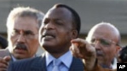 Denis Sassou Nguesso, le président de la R♪0publique du Congo.