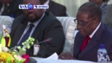 VOA60 AFIRKA: Shugaba Jacob Zuma Ya Gana Da Shugaban Zimbabwe Robert Mugabe A Pretoria