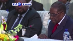 VOA60 AFIRKA: Shugaba Jacob Zuma Ya Gana Da Shugaban Zimbabwe Robert Mugabe A Pretoria