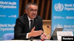 Dirjen WHO Tedros Adhanom Ghebreyesus di Jenewa, Swiss (foto: dok). 