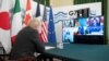 Los lideres del G-7 miran más allá del COVID-19, hacia el comercio y China