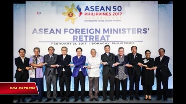 ASEAN bày tỏ lo ngại về việc Trung Quốc quân sự hóa ở Biển Đông