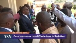 Deux nouveaux cas d’Ebola dans le Sud-Kivu