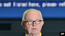 교체되는 보즈워스 특별대표 (자료사진)