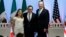 Canadian Foreign Affairs Minister Chrystia Freeland, from left, Mexico's Secretary of Economy Ildefonso Guajardo Villarreal, and U.S. Trade Representative Robert Lighthizer, at a press conference regarding the second round of NAFTA renegotiations in Mexico City, Sept. 5, 2017.