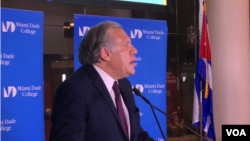 El secretario general de la Organización de Estados Americanos (OEA), Luis Almagro, alertó sobre la influencia del gobierno cubano en los movimientos desestabilizadores de la región. 