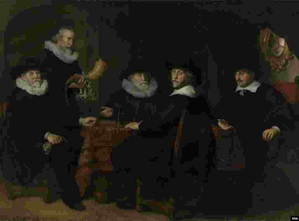 Govert Flinck, “Kloveniersdoelenin İdarəçiləri” (1642)