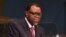 Président Hage Geingob ya Namibie mpe mokambi ya SADC, (Lisanga ya ntombwa ya ba mboka ya Afrika ya Ngele), na New York, Etats-Unis, 24 septembre 2018.