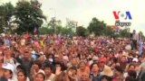 Cambodia Opposition Rally Demands Fair Result of National Election