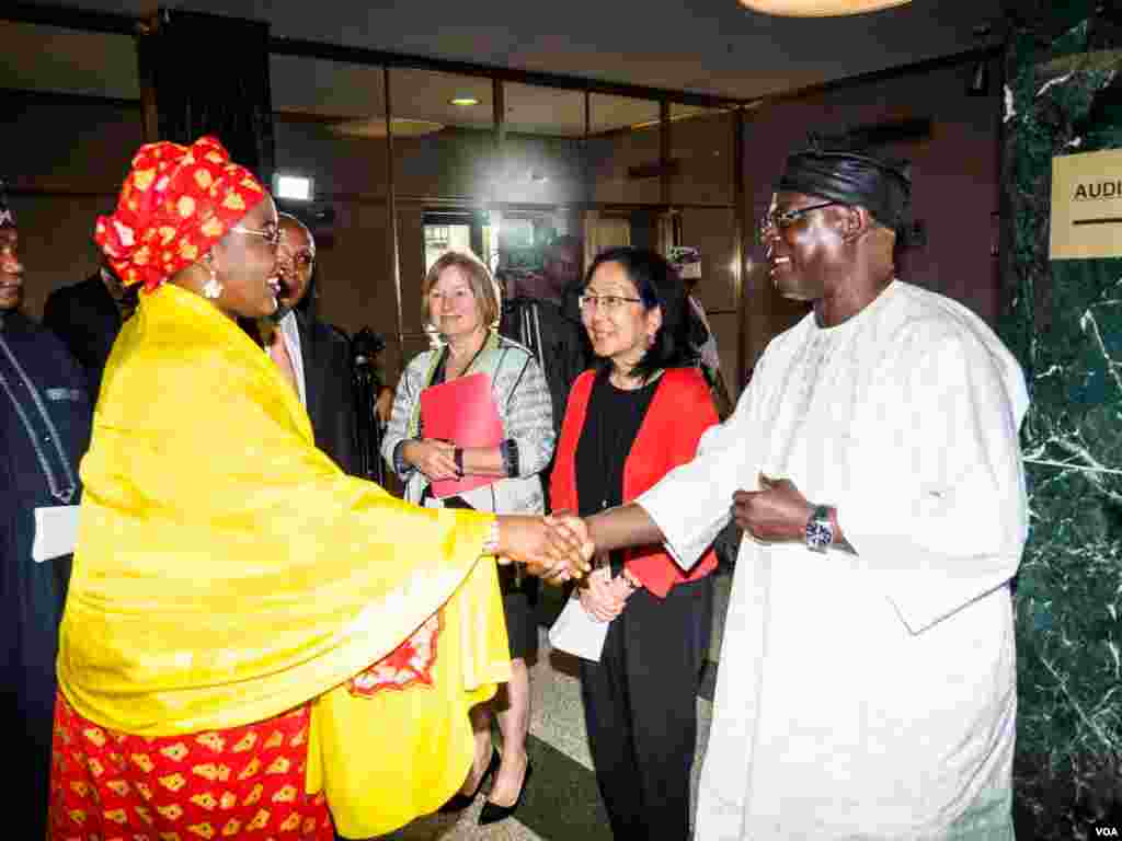 Hotunan Ziyarar Da Hajia Aisha Buhari Ta Kawo Sashen Hausa Na Muryar Amurka