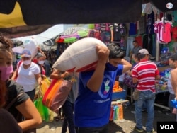 En Nicaragua la difícil situación económica y política parece ghaber cedido ante la pandemia de cornavirus, según reciente encuesta realizada en el país. [Foto: Daliana Ocaña.VOA].