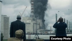 Chernobyl scene from the HBO American television show