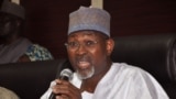 Farfesa Attahiru Jega, shugaban hukumar zabe, INEC.