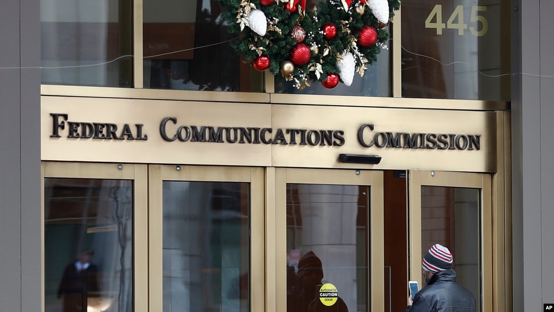 ARCHIVO- Comisión Fderal de Comunicaciones de EE. UU. (FCC). Washington, D. C. 14/12/17.