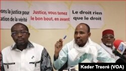 Le CISC accuse l’Etat d’être complice des groupes d’autodéfense, Ouagadougou, le 17 janvier 2020 (VOA/Kader Traoré)