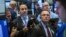 Traders work on the floor of the New York Stock Exchange shortly after the opening bell in New York, October 28, 2015. 