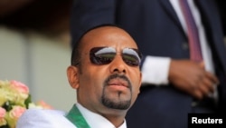 Waziri mkuu wa Ethiopia Abiy Ahmed alipokuwa Jimma Ethiopia, June 16, 2021.REUTERS