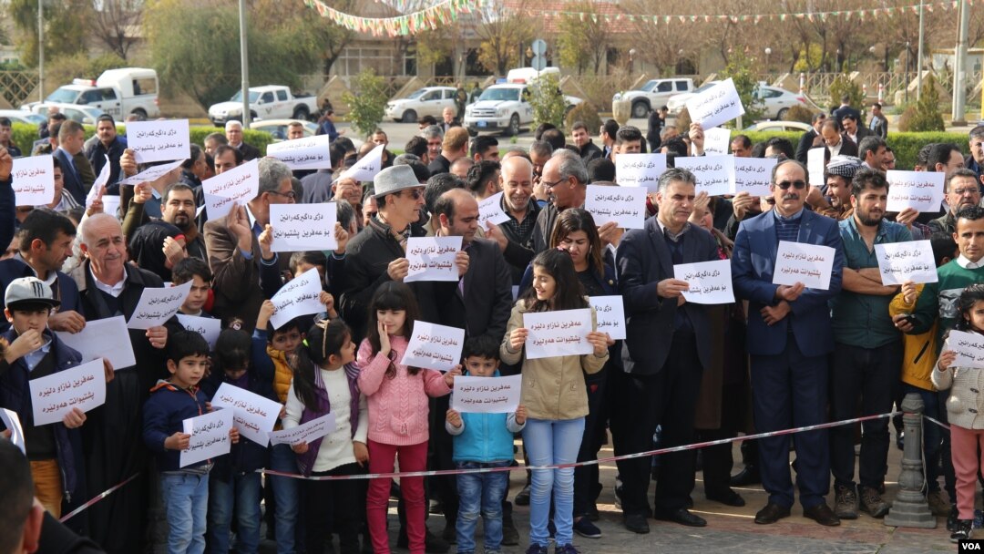 پشتیوانی خەڵکی هەولێر لە بەرخودانی عەفرین