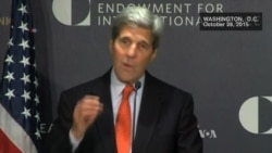 Kerry: Syria Talks ‘Most Promising Opportunity’ for Political Solution
