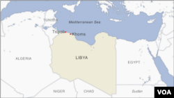Map of Libya 