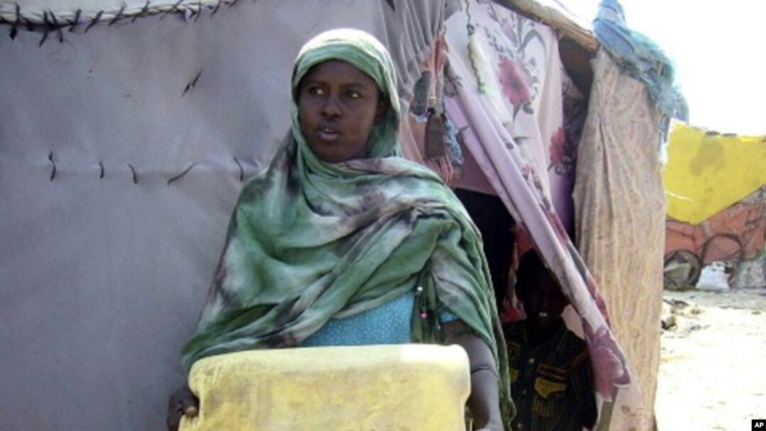Nasteeho Mohamud Weheliye, one of three refugees who survived on a boat that capsized and killed 33 passengers on its way to Yemen (2010 file photo).