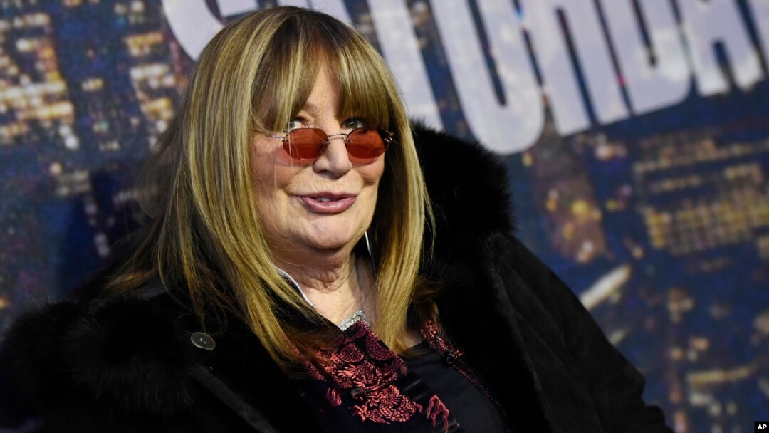 FILE - Actress and director Penny Marshall attends the SNL 40th Anniversary Special in New York, Feb. 15, 2015.