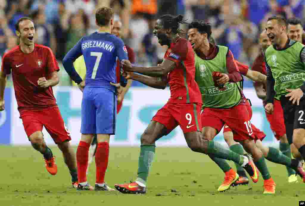 Portugal Ta Lashe Gasar Kwallon Kafa Ta Kasashen Turai Euro2016 Cup