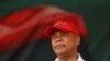 Adalberto Costa Junior, the leader of Angola's main opposition party UNITA, looks on during the party's final rally at Cazenga, outside the capital Luanda in Angola, August 22, 2022.