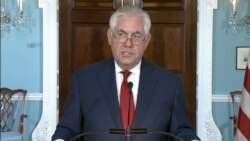 Tillerson Addresses Rumors, 'Erroneous' Reports